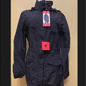 NWT Eddie Bauer Women’s Black Hiking Parka M